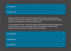 jQuery手风琴插件rlaccordion